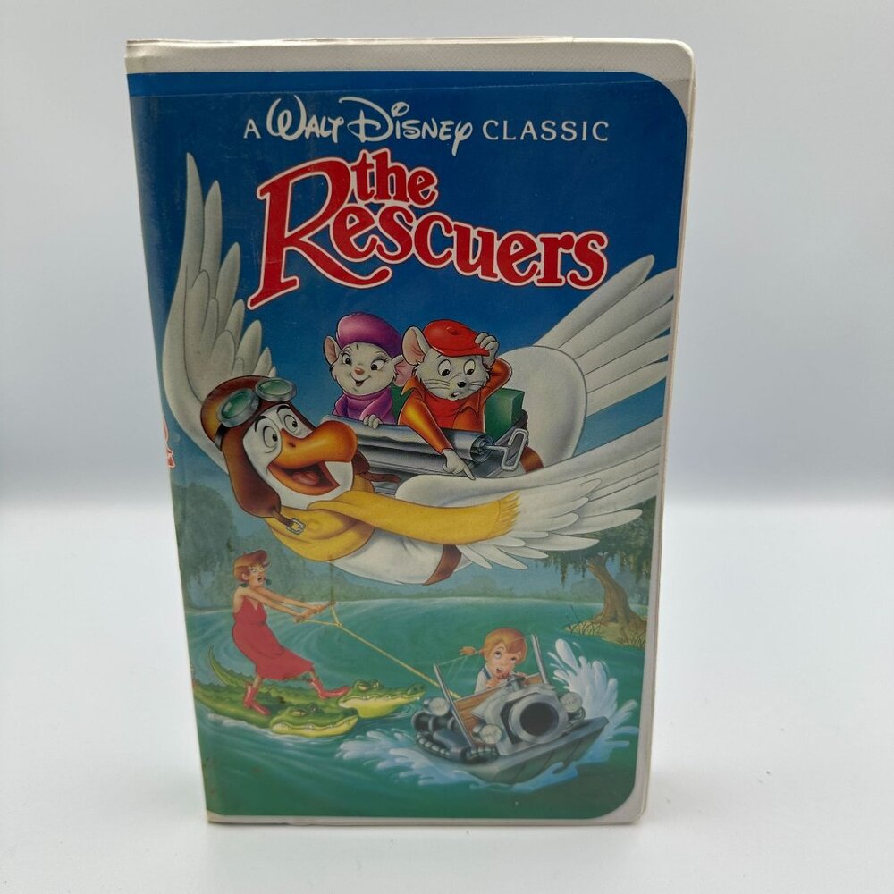 The Rescuers VHS Walt Disney Classic 1992 Animation Family Movie G-Rated